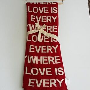 Blanket throw wedding gift nwt love bedding